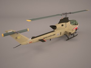 ah-11w cobra alt 3D 모델