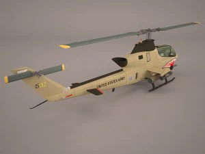 ah-11w cobra alt 3D Model