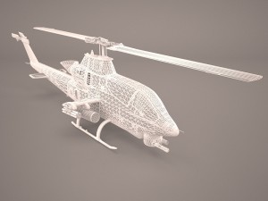 ah-11w cobra alt 3D 모델