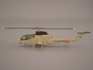 ah-12 cobra alt 3D मॉडल