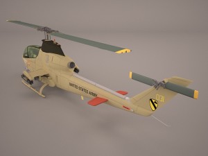ah-12 cobra alt 3D मॉडल