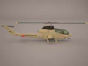 ah-12 cobra alt 3D मॉडल