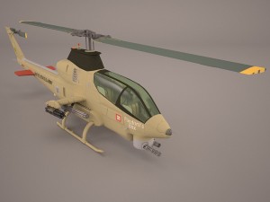 ah-12 cobra alt 3D मॉडल
