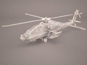 ah-64 apache 3D 모델