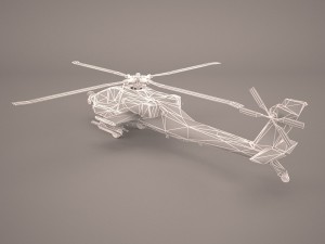 ah-64 apache 3D 모델