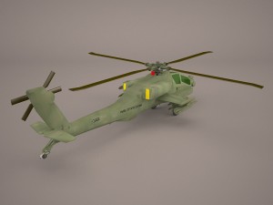 ah-64 apache 3D 모델