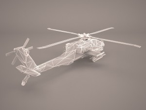 ah-64 apache 3D 모델