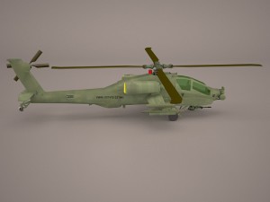 ah-64 apache 3D 모델