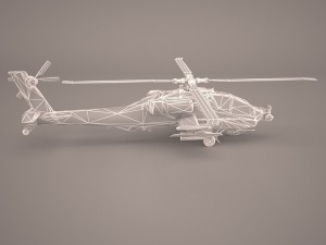 ah-64 apache 3D 모델