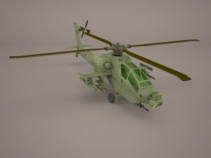 ah-64 apache 3D 모델