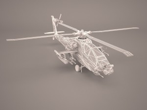 ah-64 apache 3D 모델