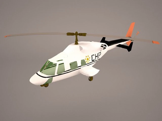 bell 222 mercy air 3D Model .c4d .max .obj .3ds .fbx .stl .blend 
