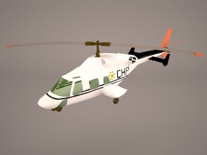 bell 222 mercy air 3D-Modell