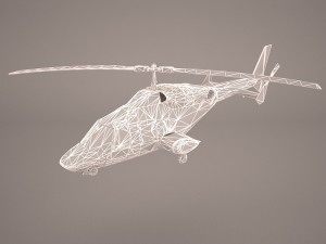 bell 222 mercy air 3Dモデル