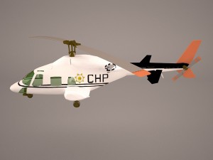 bell 222 mercy air 3Dモデル