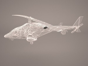 bell 222 mercy air 3Dモデル