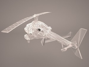 bell 222 mercy air 3Dモデル