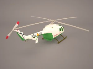 mbb bo-105m 3D Model