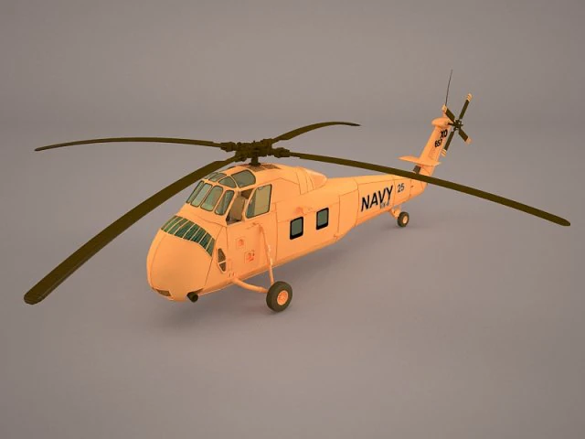 uh60 blackhawk helicopter 3D Model .c4d .max .obj .3ds .fbx .stl .blend 