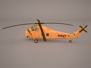 uh60 blackhawk helicopter 3D Model