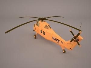 uh60 blackhawk helicopter 3D Model