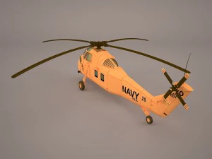 uh60 blackhawk helicopter 3D Model