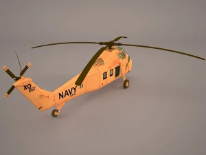 uh60 blackhawk helicopter 3D Model