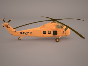 uh60 blackhawk helicopter 3D Model