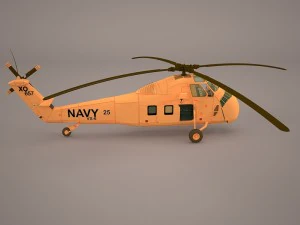 uh60 blackhawk helicopter 3D Model