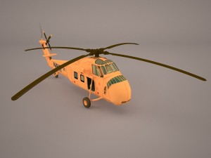 uh60 blackhawk helicopter 3D Model