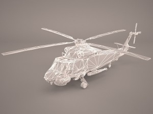sh-3 sea king 3D 모델