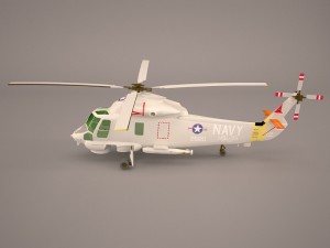 sh-3 sea king 3D 모델