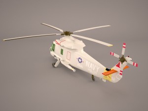 sh-3 sea king 3D 모델