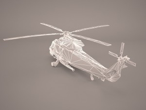 sh-3 sea king 3D 모델