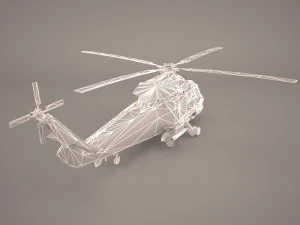 sh-3 sea king 3D Model