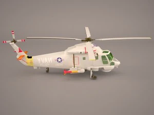 sh-3 sea king 3D Model