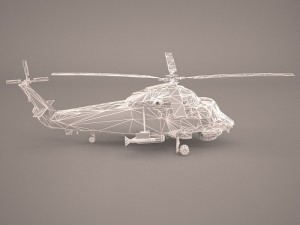 sh-3 sea king 3D 모델