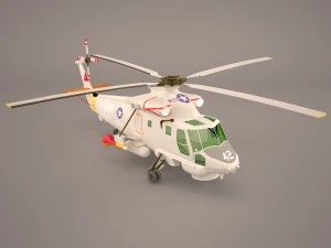 sh-3 sea king 3D Model