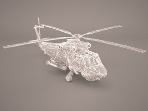 sh-3 sea king 3D 모델