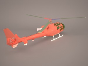 eurocopter h135 Model 3D