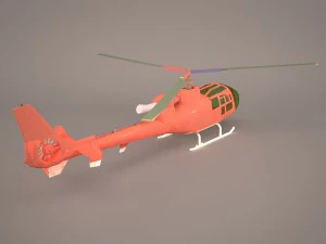eurocopter h135 3D Model