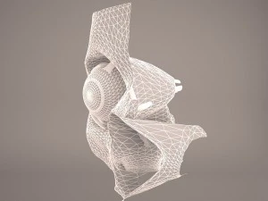 anatom&iacute;a del ojo Modelo 3D