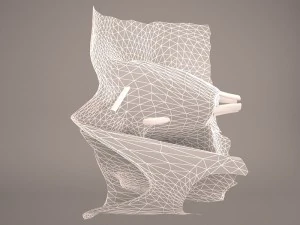 anatom&iacute;a del ojo Modelo 3D