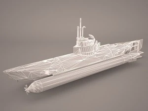 submarine 3D Model