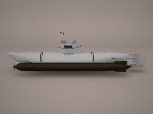 submarine 3D मॉडल