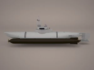 submarine 3D Model