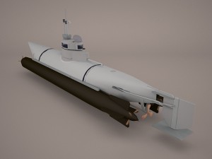 submarine 3D मॉडल