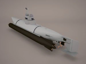 submarine 3D Model