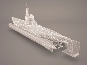submarine 3D Model