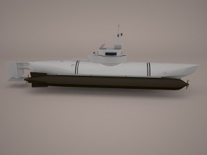 submarine 3D मॉडल